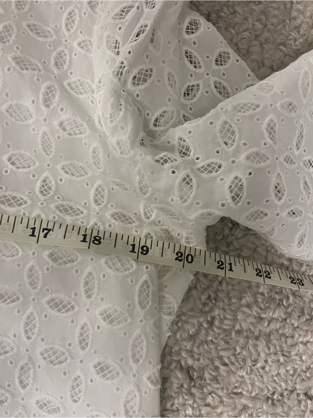 Tuckernuck White Eyelet Midi Tunic Dress - Picture 7 of 10